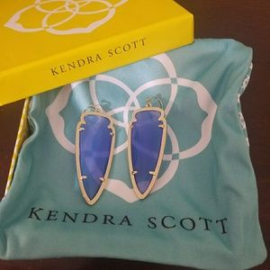 Kendra Scott Skyler earrings in Blue